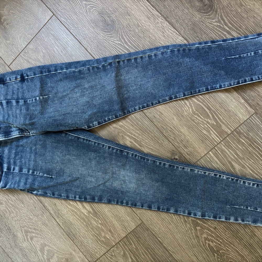Express Women's Skinny Jeans - Blue